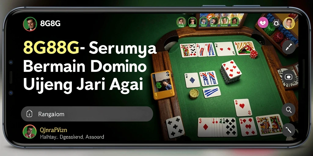 Screenshot permainan domino yang seru di 8G8G.