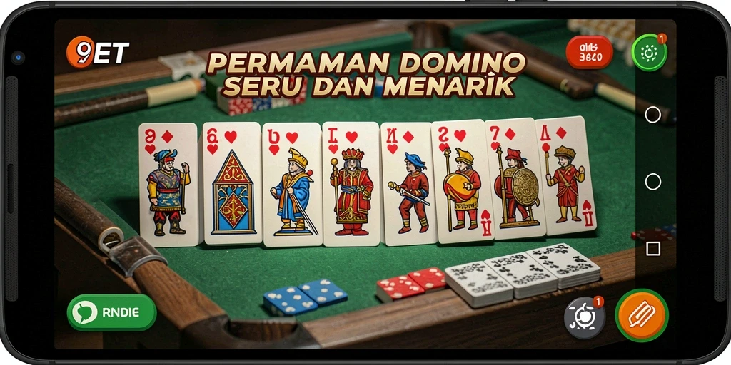 Tampilan gameplay 9ET yang menarik dengan desain grafis modern.
