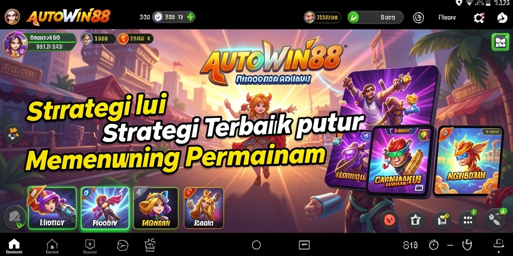 Tangkapan layar gameplay AUTOWIN88 menunjukkan pertarungan strategis yang menegangkan.