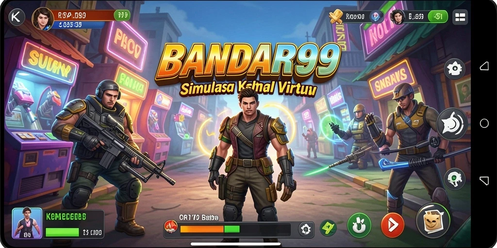 Tangkapan layar gameplay BANDAR99 menampilkan momen seru dalam simulasi kehidupan.