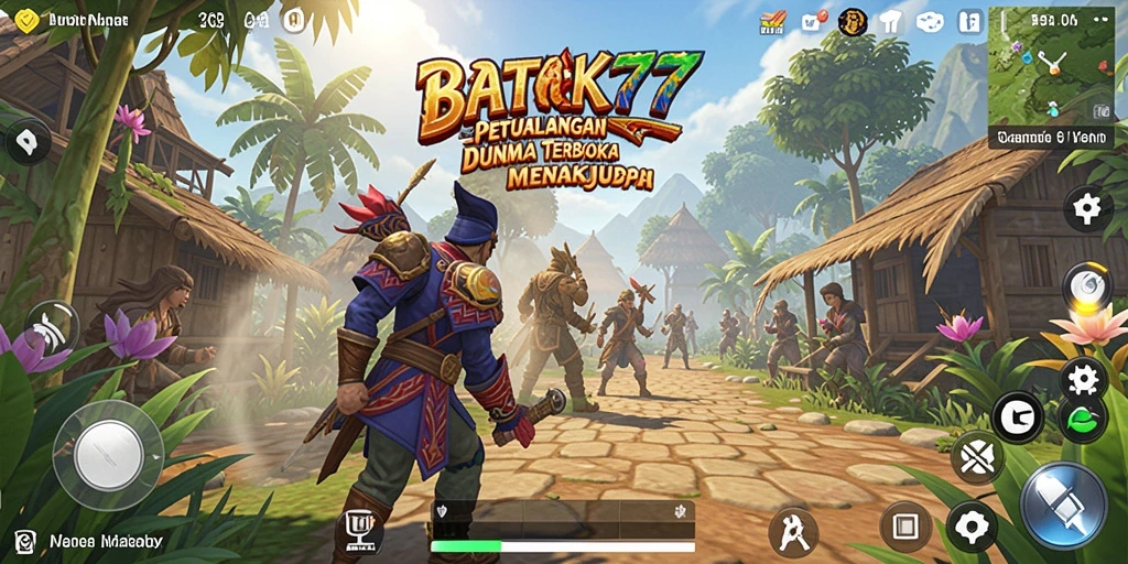 Gameplay menarik saat menjelajah dunia BATIK77 yang kaya.