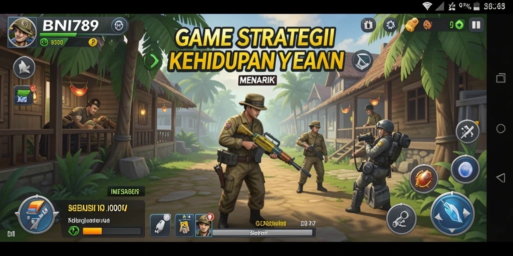 Tampilan menarik dari gameplay BNI789 yang seru