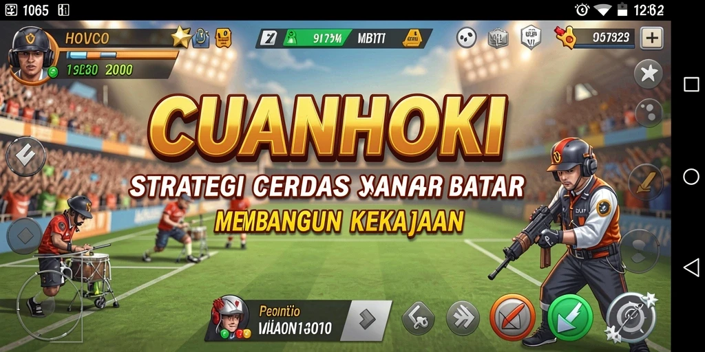 Tampilan gameplay menarik dan strategi mendalam di CUANHOKI.