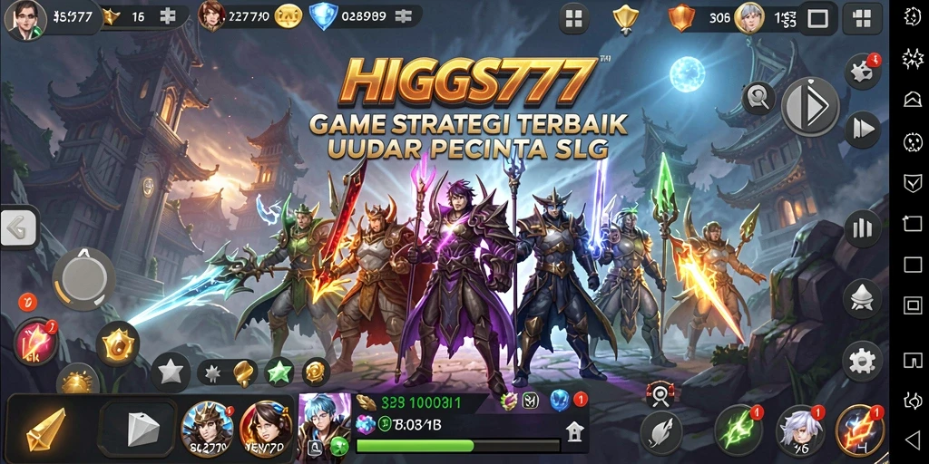 Gameplay seru dengan strategi mendalam di HIGGS777.