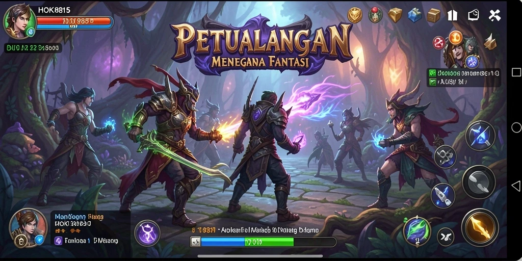 Menampilkan gameplay petualangan menakjubkan HOKI8815.