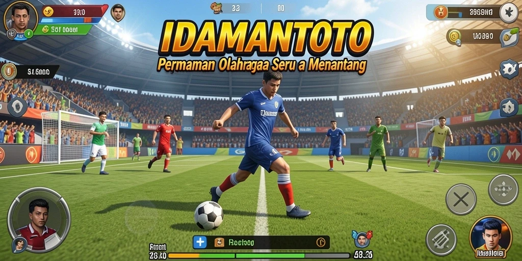 Tampilan gameplay seru dari IDAMANTOTO dengan berbagai cabang olahraga.