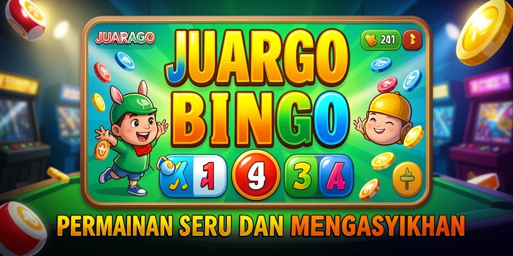 Screenshot JUARAGO menunjukkan gameplay Bingo yang seru dan interaktif.