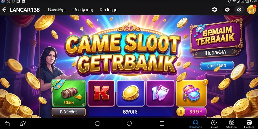 Tampilan gameplay yang menegangkan pada LANCAR138 Slot.