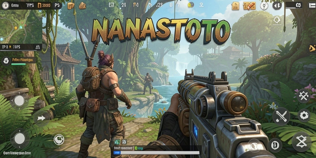 Tampilan gameplay NANASTOTO yang mendebarkan dan seru.