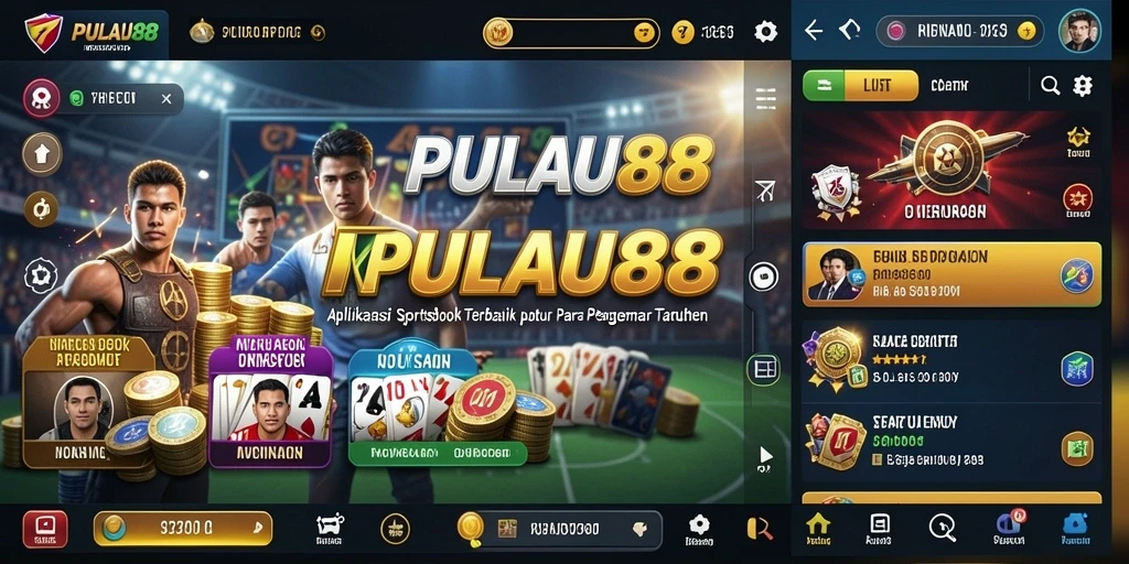 Screenshot PULAU88 menampilkan antarmuka taruhan yang menarik dan interaktif.