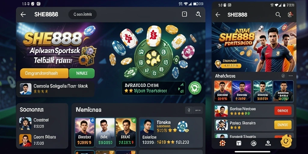 Tampilan gameplay SHE888 yang menarik dan interaktif untuk taruhan olahraga.