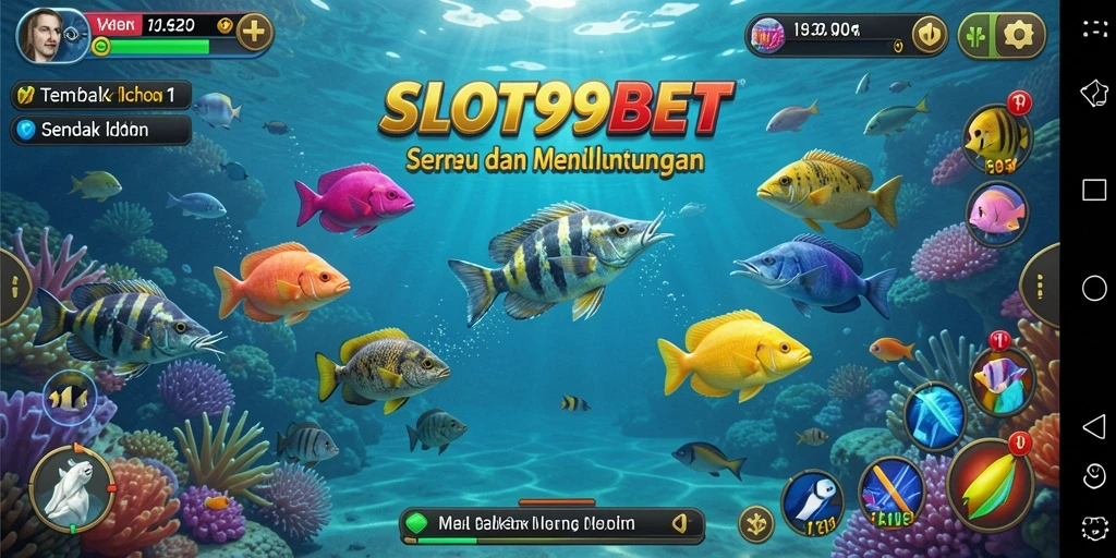Gameplay menarik dari SLOT99BET yang penuh aksi Tembak Ikan.