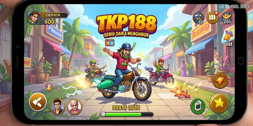 Screenshot gameplay TKP188 menampilkan aksi seru dan grafis yang menarik.